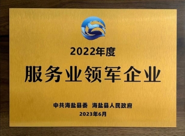 2022年度服務(wù)業(yè)領(lǐng)軍企業(yè)
