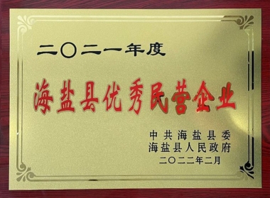 2021年度海鹽縣優(yōu)秀民營(yíng)企業(yè)