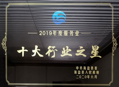 2019年度十大行業(yè)之星