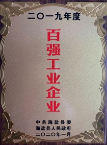 2019年度百?gòu)?qiáng)工業(yè)企業(yè)